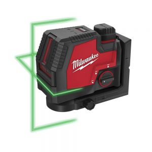 LASER MILWAUKEE VERDE RICARICABILE USB A 2 LINEE L4 CLL-301C